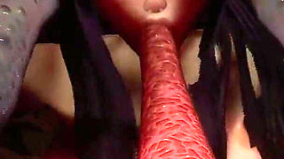 Gol 3D Busty Brunette Blowjobs Monster Frog Prince's Cock
