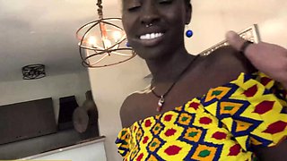 MARRIED EBONY said she was just being friendly