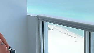 Johnny Sins Evelin Balcony Bedroom Hardcore Fuck POV & Wide