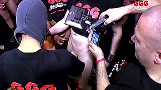 John Thompsons Big Cock Gangbang Bukkake Blast