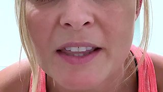 Blonde emo amateur solo masturbation