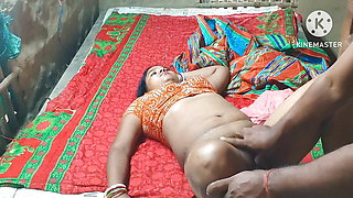 After finding sister-in-law alone, brother-in-law stripped her and fucked her. Porn video