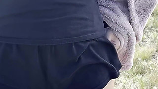 Public Pissing Compilation in Nature! Traveling by Car! POV!