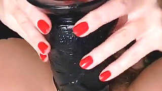 Feet Worship Deep Hard Dildo Penetration and Hot Fisting