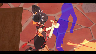 Genshin Impact Hentai - Xinyan Hardsex - Japanese Asian Manga Anime Film Game Porn