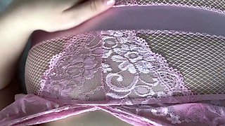 Amateur striptease and Solo masturbation