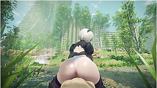Nier Automata - Yorha 2b - Themed R34 Highlights Compilation