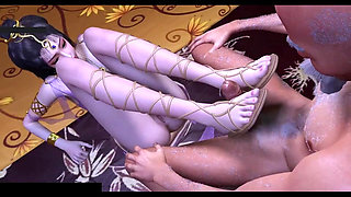 3D Goddess Glow: Big Boobs Supreme - 3D Animation Hentai