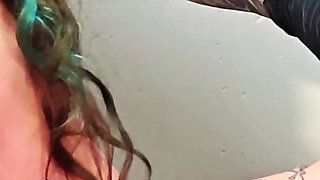 BBW Latex Goddess Pegs Sissy Maid Jade Storm in Sex Swing- Inspection, Finger Stretch, Face Slaps & Massive Strap-on Pounds