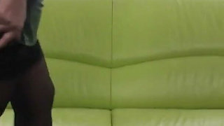 Horny Granny Ivetta Fucks Herself with Her New Sex Toy!