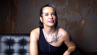 Pierced Tits Juicy Dubz Submission With Some Vibrator Play