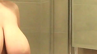 Erin Star in Her Private Bathroom