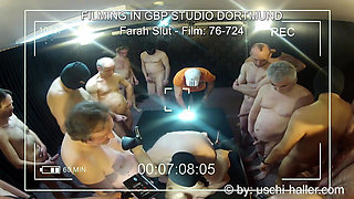 Gangbang Party with turkish girl Farah Slut - Part 1