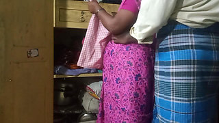 Indian Desi Aunty Fucking Boss in Village Home