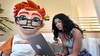 Harley Haze Rides Wild in Latina Big Passion Heat