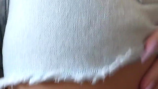 Bimbo Slut Shows off Her Big Ass