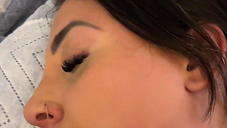 Married Woman Blindfolded Receives Huge Surprise During Double Penetration