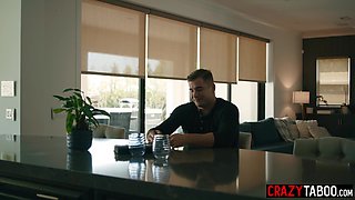 Lusty mom fucks believer with big penis