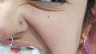 4K Tongue Mouth Uvula Face Toothbrushing Good Quality Image
