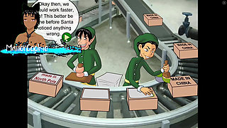 Xmas Pay Rise 2 - There are now two elfs fucking Mrs. Clause and it is amazing