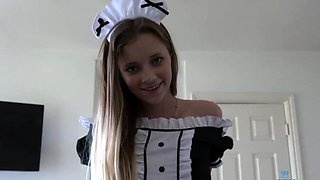 Sexy Maid Riley Star Makes You Cum