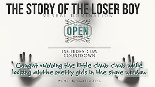 AUDIO ONLY - The loser boy with the little chub chub meets the super cute cruel girls at the store