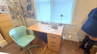 Part 1:- Matron Satana & Mr Jones attends clinic for anal issues!