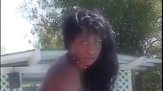 Deep sex for hot ebony