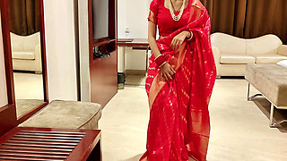 Desi Indian Newly Married Bhabhi Can't Control Her Emotions and Convinced Him to Sex with His Own Bhabhi.