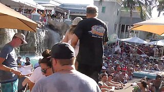 Key west bare fuckslut pool party uncircumcised and raw