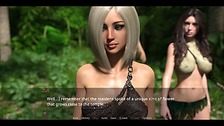 The Lust City - Blonde Girl in the Nature with Her Big Tits Stepmother