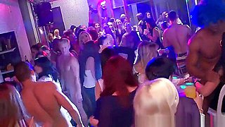 Real european bachelorettes sucking strippers dick