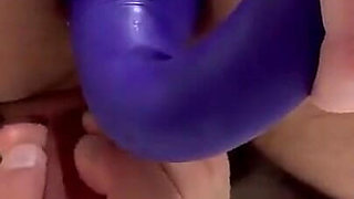My Strapon Stories - Me & My New Big Purple Strap on Make Him Give Me Buckets of Cum