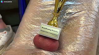 Testicular Destructive Competition, We Demolish His Testicles with a Baseball Bat and More! - Dave Moon - Mia - Bbusting