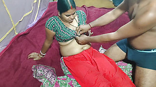 Brother-in-law put his cock in sister-in-law's pussy and fucked her hard