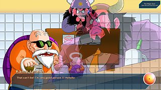 Zangya from Kame Paradise gets stuffed hard in an epic anime scene