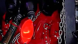 Latex Slave Used and Controlled