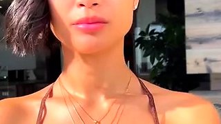 Curly Blonde Teen Records Solo Dildo Masturbation More at