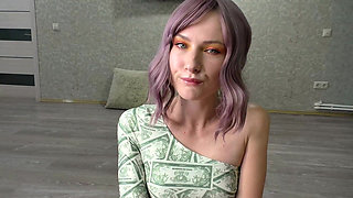 Stepsister Coolly Sucks off Her Husband's Best Friend