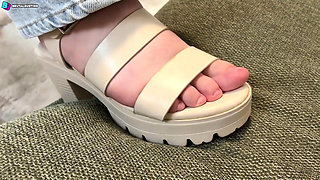 She Crushed His Fucking Testicles with Her Dirty Heels! Blue Balls - Dave Moon - Mia - Bbusting (ballbusting)