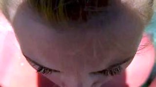 Magic Mia gets her pussy fucked in the pool