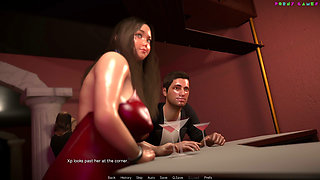 Friendly Housewife by White Foam - Young Couple Goes for the First Time at a Swinger Club 16