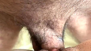 Stepson Fuck Stepmother in Front of Stepdad Husband and Cum on Her Pussy POV Closeup