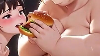 SSBBW Feederism: Humiliating and Fattening Her Skinny Slave