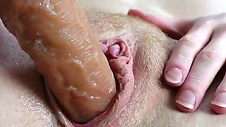 Dildo Masturbation with My Legs up