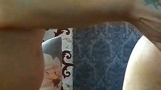 Double Dildo Masturbation