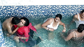 Wife exchange, pool party, desi bhabi, party sex