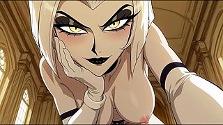 Lute GF experience - hazbin hotel hentai