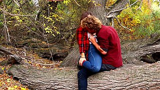 Autumn In Love (i Bent My Hot Teen Girlfriend Over To A Tree After A Long Passionate Kissing) - Autumn Love