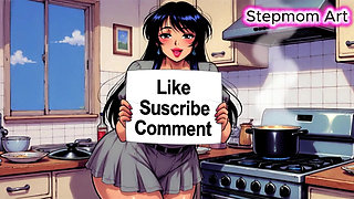 JOI Stepmom Spicy Ktichen - Come with me 100% You'll cum - Dirty Talk